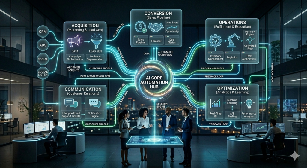 estrutura do negocio agencia de marketing digital