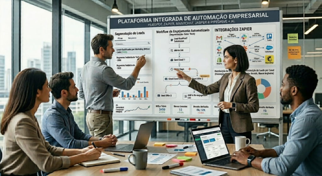 ferramentas automacao com ia agencia de marketing digital