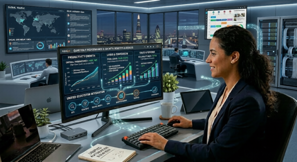 grafico crescimento agencia de marketing digital