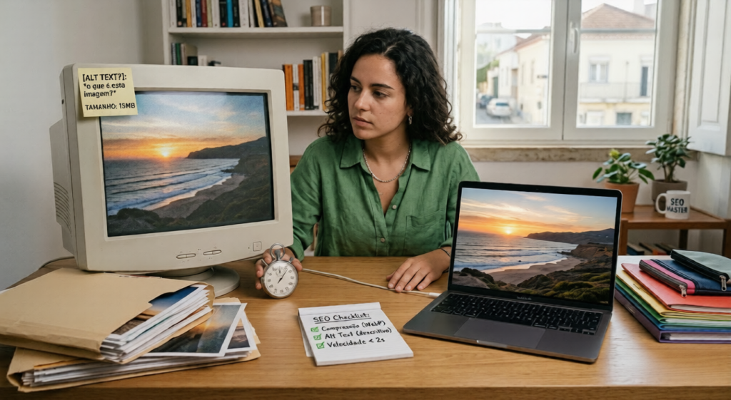 Otimização de imagens para SEO On Page